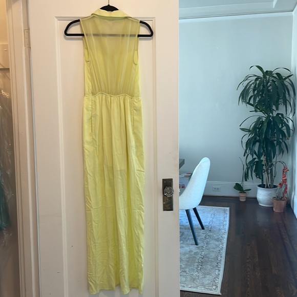 XXS yellow BCBG maxi dress - Picture 3 of 4